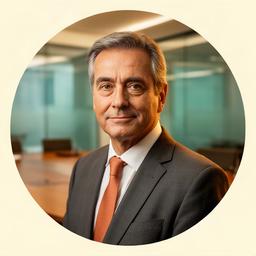 Retrato profesional de Carlos Martínez en una sala de reuniones